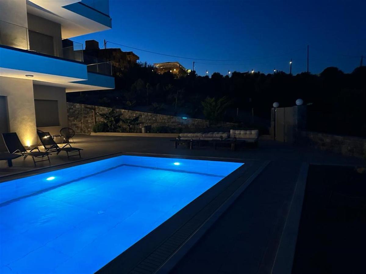 Villa Pelagia Sea View アギア・ペラギア エクステリア 写真